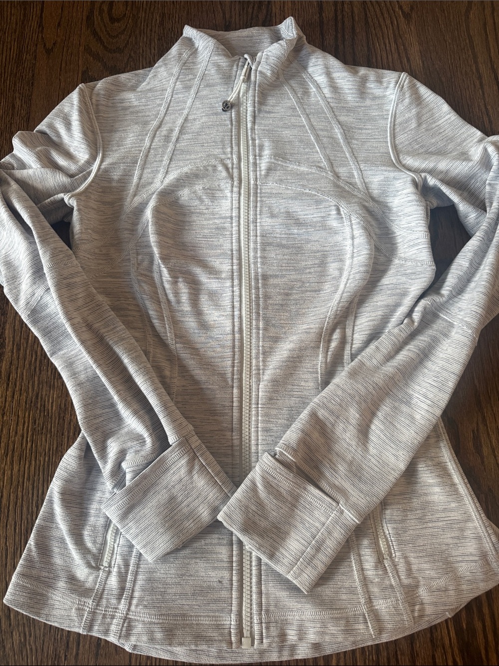 Lululemon Light Gray Women's Full-Zip Jacket